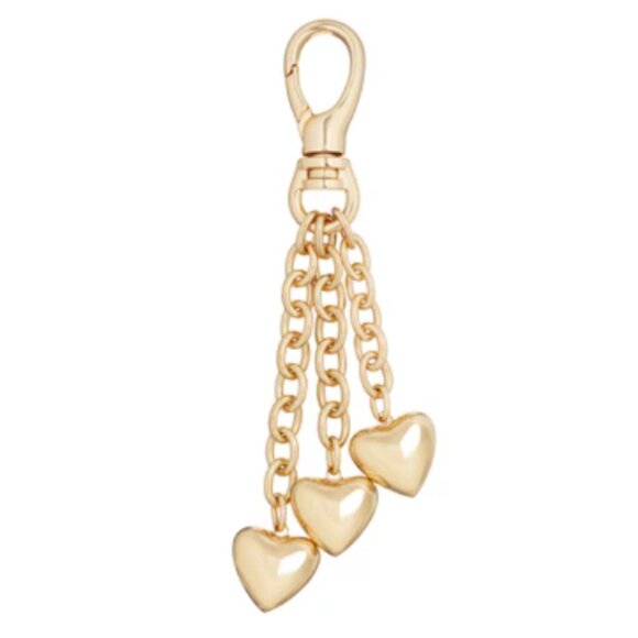Roxanne Assoulin The Mini Puffy Heart Bag Charm - Picture 2 of 5